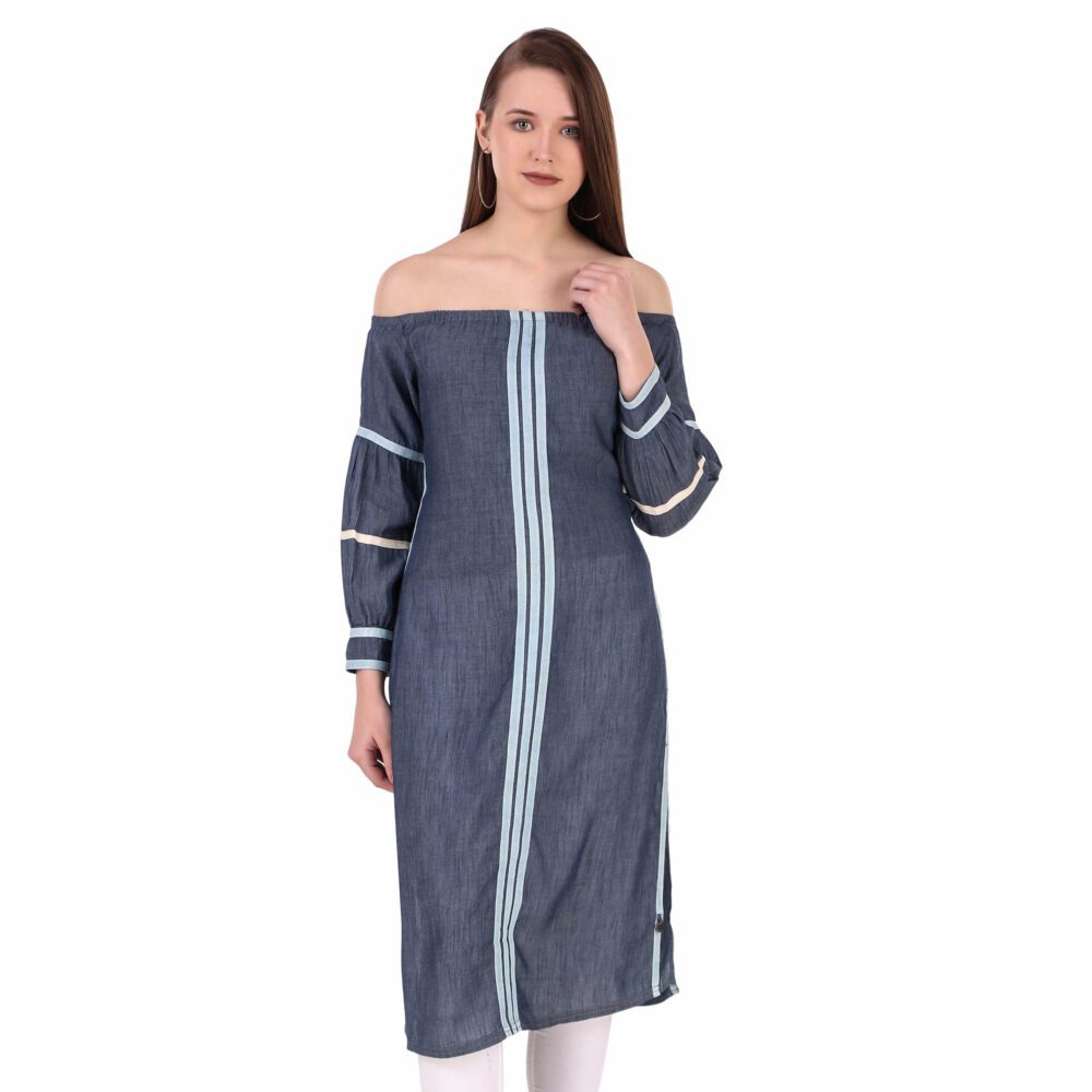 Denim Kurti - Image 3