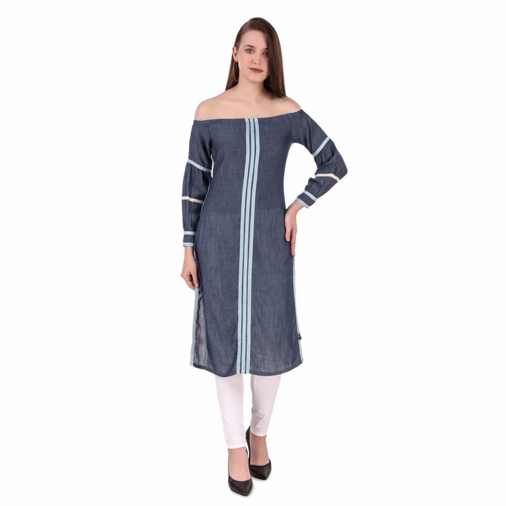 Denim Kurti - Image 6