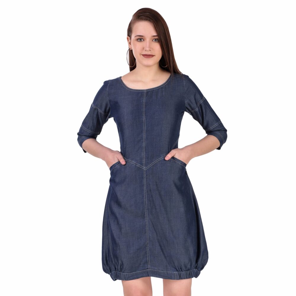Denim Dress - Effortless Style by Pose India - Image 6