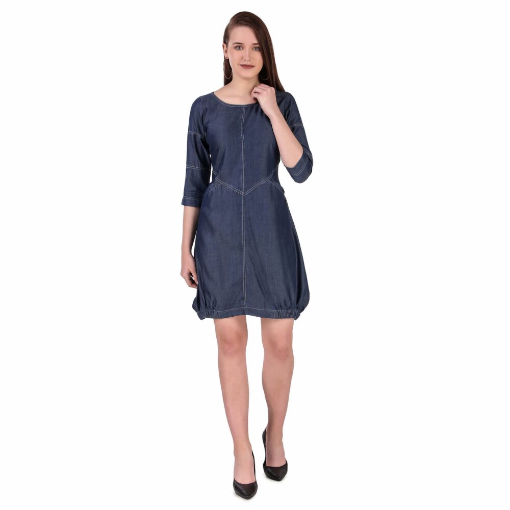 Denim Dress - Effortless Style by Pose India - Image 5