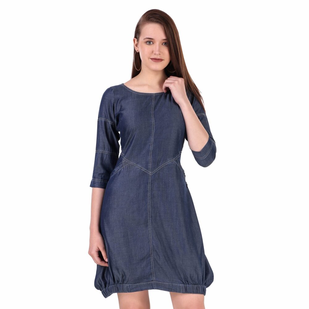 Denim Dress - Effortless Style by Pose India