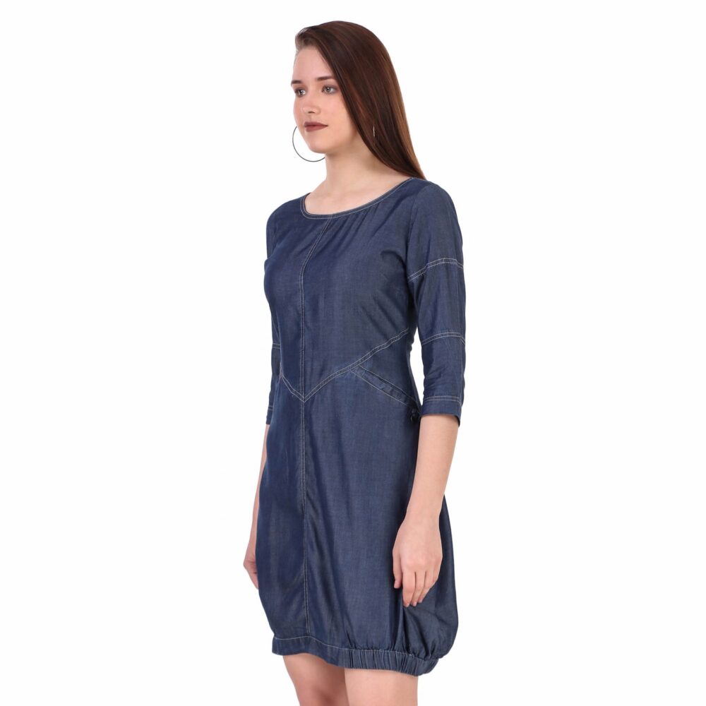 Denim Dress - Effortless Style by Pose India - Image 2