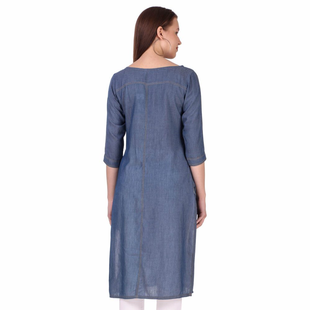 Denim Kurti - Image 2