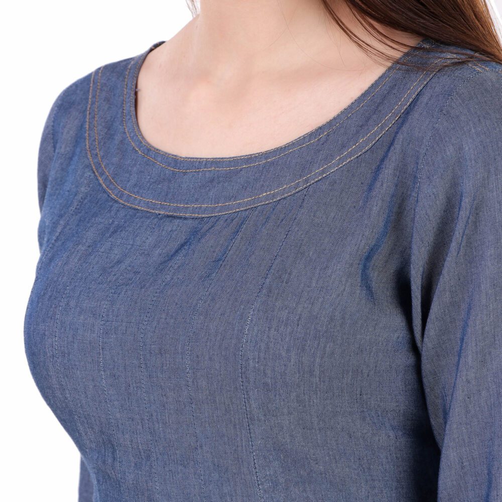 Denim Kurti - Image 8
