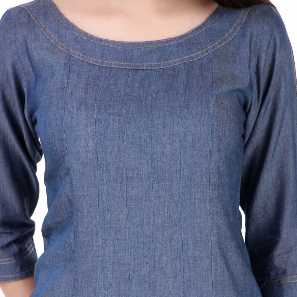 Denim Kurti - Image 9