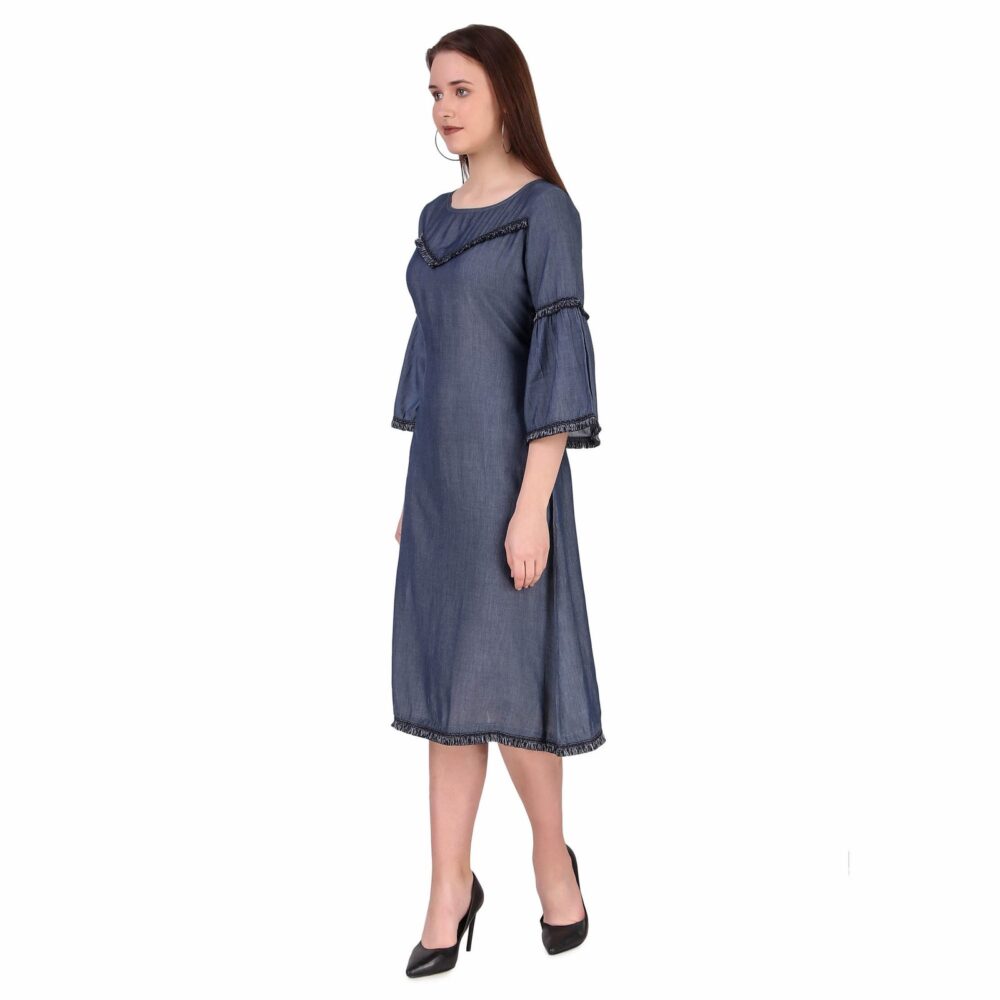 Denim Dress - Timeless Fashion by Pose India - Image 6